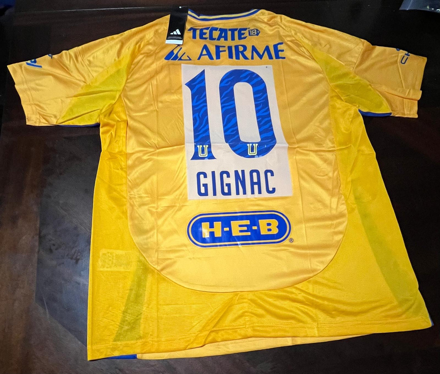 TIGRRES LOCAL 24/25 GIGNAC #10 JERSEY