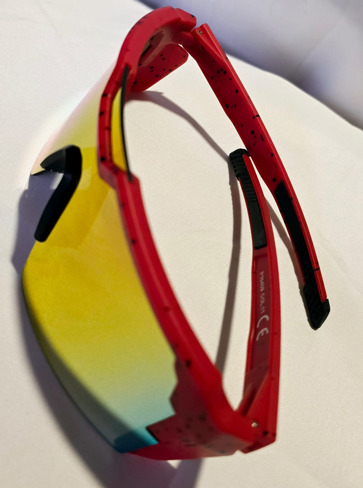 Large Shield Rimless Sunglasses