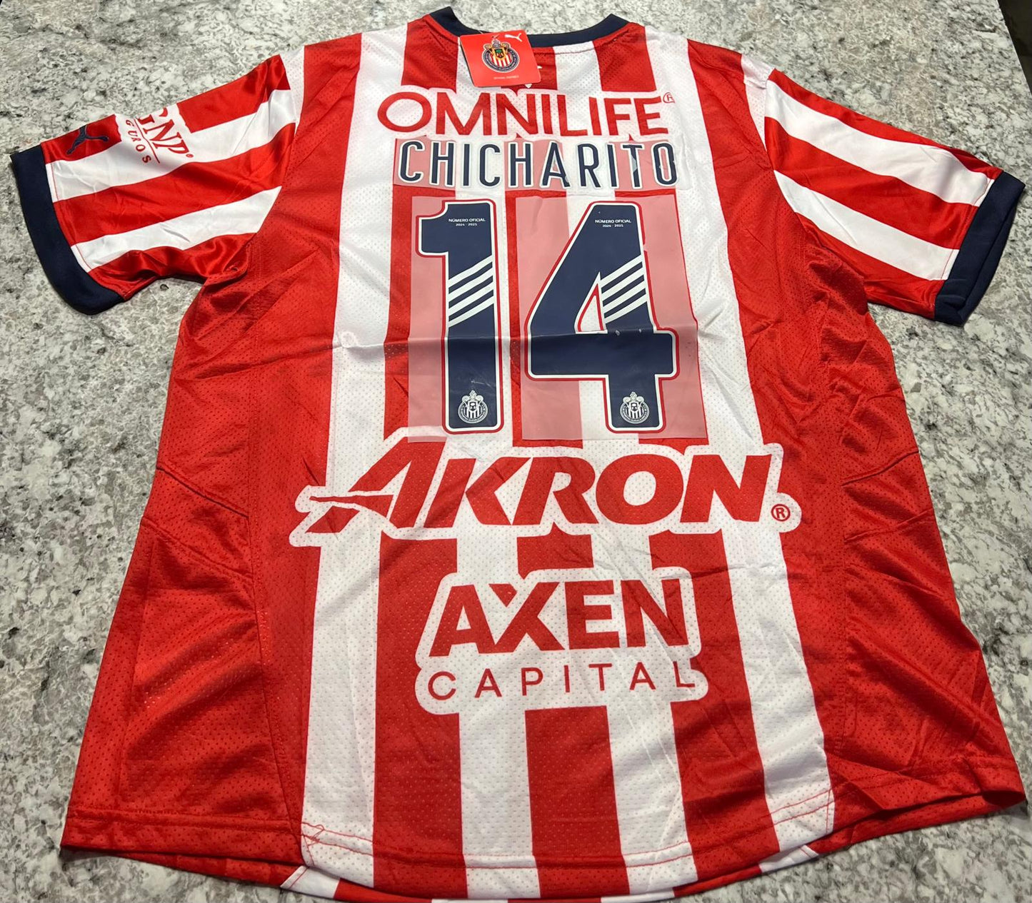 CHIVAS LOCAL 24/25 CHICHARITO #14 JERSEY